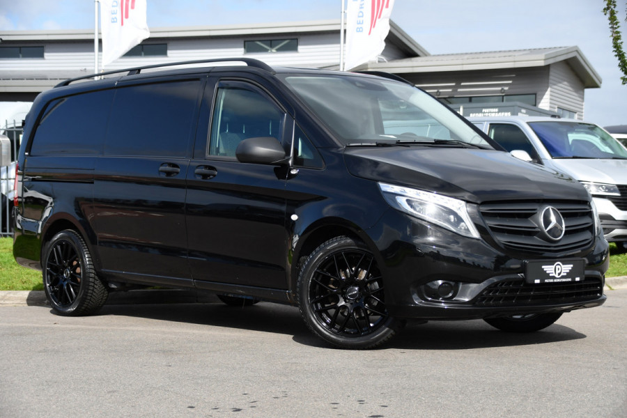 Mercedes-Benz Vito 116 CDI L2 Black Edition Camera, Cruise, Carplay, LED, 164pk, Stoelverwarming, Standkachel, Automaat, Multimedia, Uniek!