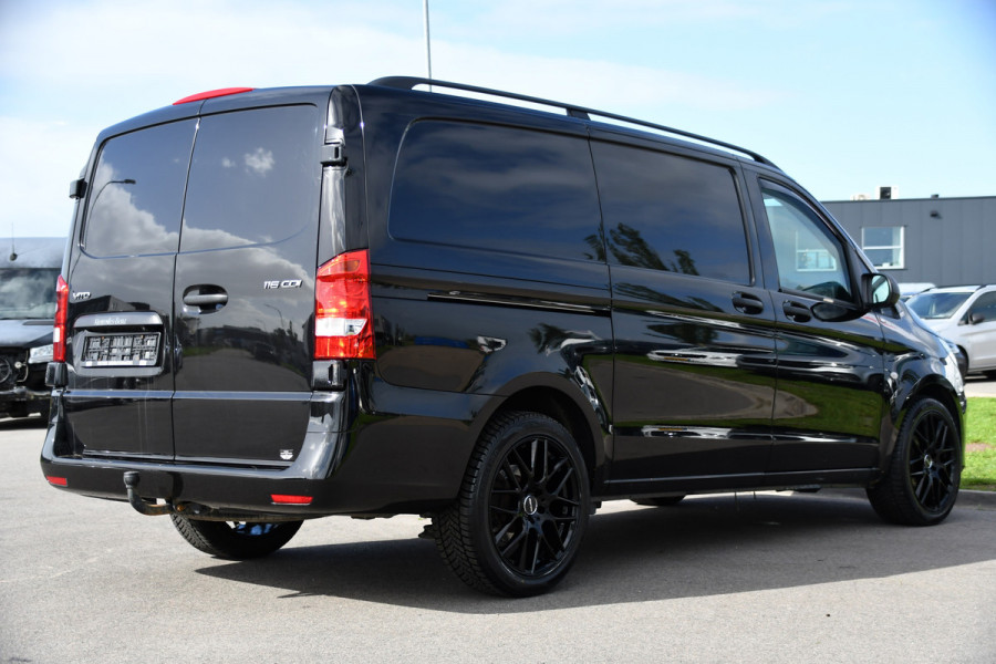 Mercedes-Benz Vito 116 CDI L2 Black Edition Camera, Cruise, Carplay, LED, 164pk, Stoelverwarming, Standkachel, Automaat, Multimedia, Uniek!