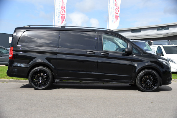 Mercedes-Benz Vito 116 CDI L2 Black Edition Camera, Cruise, Carplay, LED, 164pk, Stoelverwarming, Standkachel, Automaat, Multimedia, Uniek!