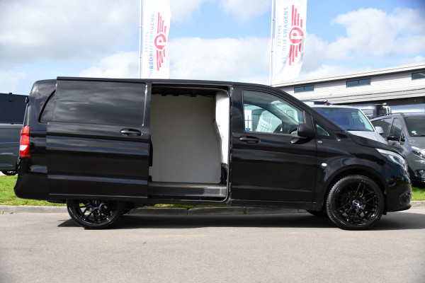 Mercedes-Benz Vito 116 CDI L2 Black Edition Camera, Cruise, Carplay, LED, 164pk, Stoelverwarming, Standkachel, Automaat, Multimedia, Uniek!
