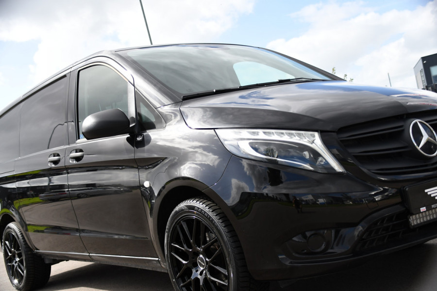 Mercedes-Benz Vito 116 CDI L2 Black Edition Camera, Cruise, Carplay, LED, 164pk, Stoelverwarming, Standkachel, Automaat, Multimedia, Uniek!