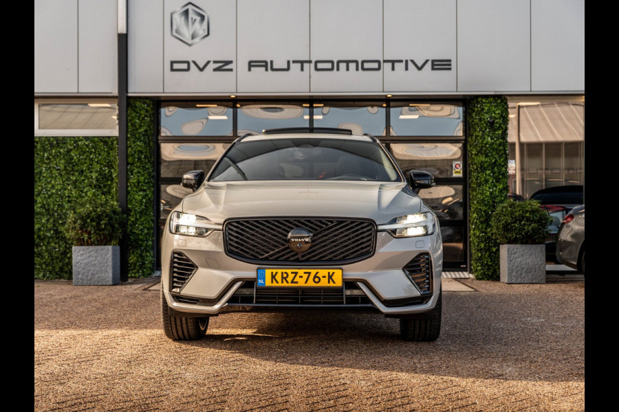 Volvo XC60 2.0 T6 Plug-in hybrid AWD Plus Black Edition | Pano | SOH 99% | Surround View | Trekhaak | BTW