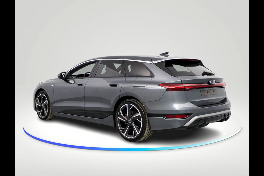 Audi A6 Avant e-tron Advanced edition 83 kWh 286 pk | SOH 100% | Verlengde garantie | Navigatie | Warmtepomp | Trekhaak (wegklapbaar) | Parkeersensoren (Park assist) | Rondomzicht camera | Elektr. voorstoelen | Multimedia scherm passagier |