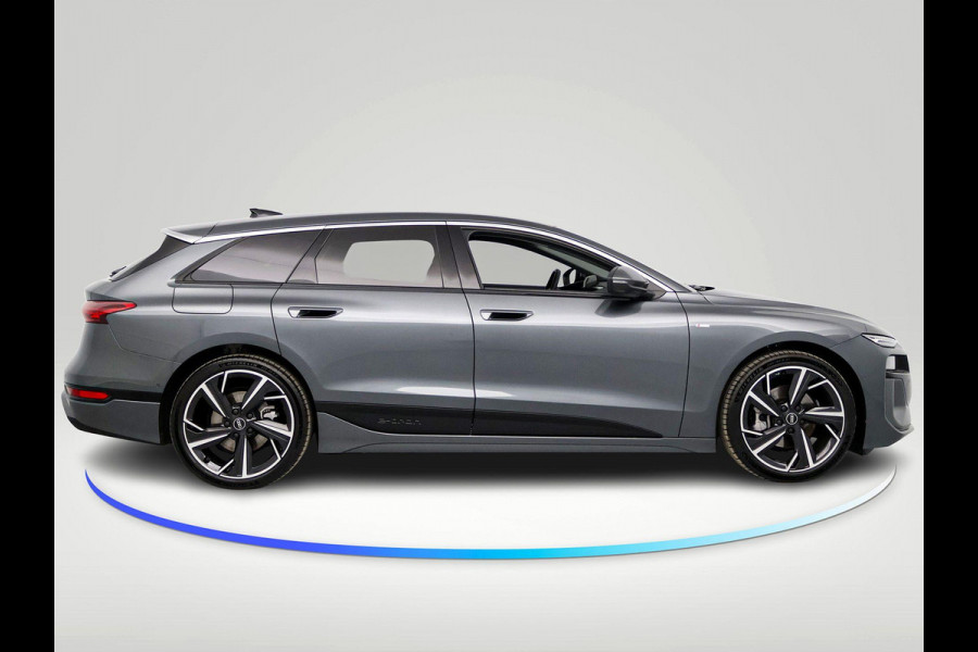 Audi A6 Avant e-tron Advanced edition 83 kWh 286 pk | SOH 100% | Verlengde garantie | Navigatie | Warmtepomp | Trekhaak (wegklapbaar) | Parkeersensoren (Park assist) | Rondomzicht camera | Elektr. voorstoelen | Multimedia scherm passagier |