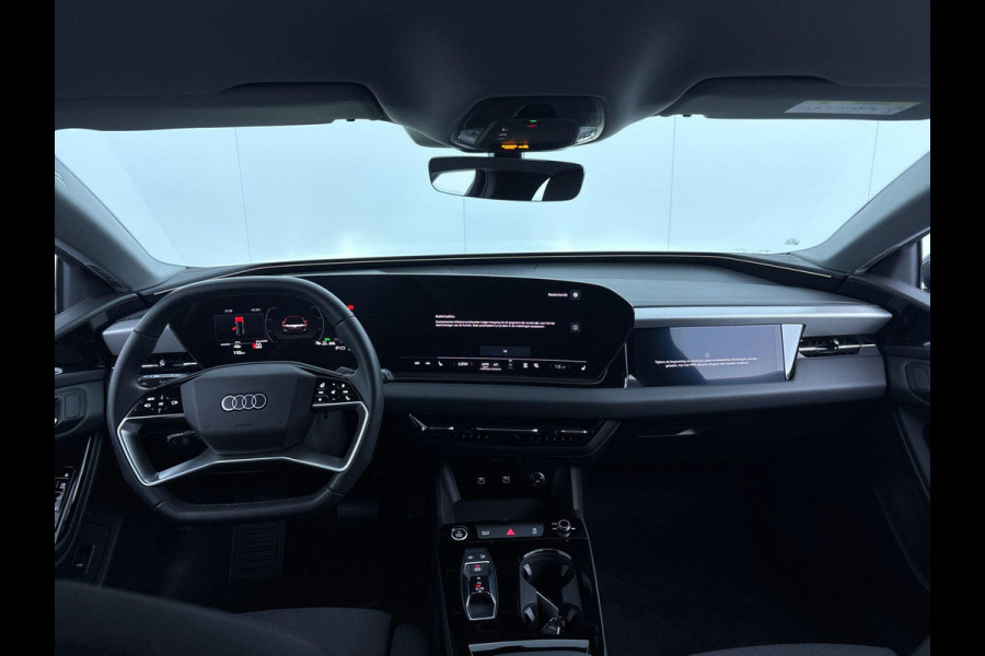 Audi A6 Avant e-tron Advanced edition 83 kWh 286 pk | SOH 100% | Verlengde garantie | Navigatie | Warmtepomp | Trekhaak (wegklapbaar) | Parkeersensoren (Park assist) | Rondomzicht camera | Elektr. voorstoelen | Multimedia scherm passagier |