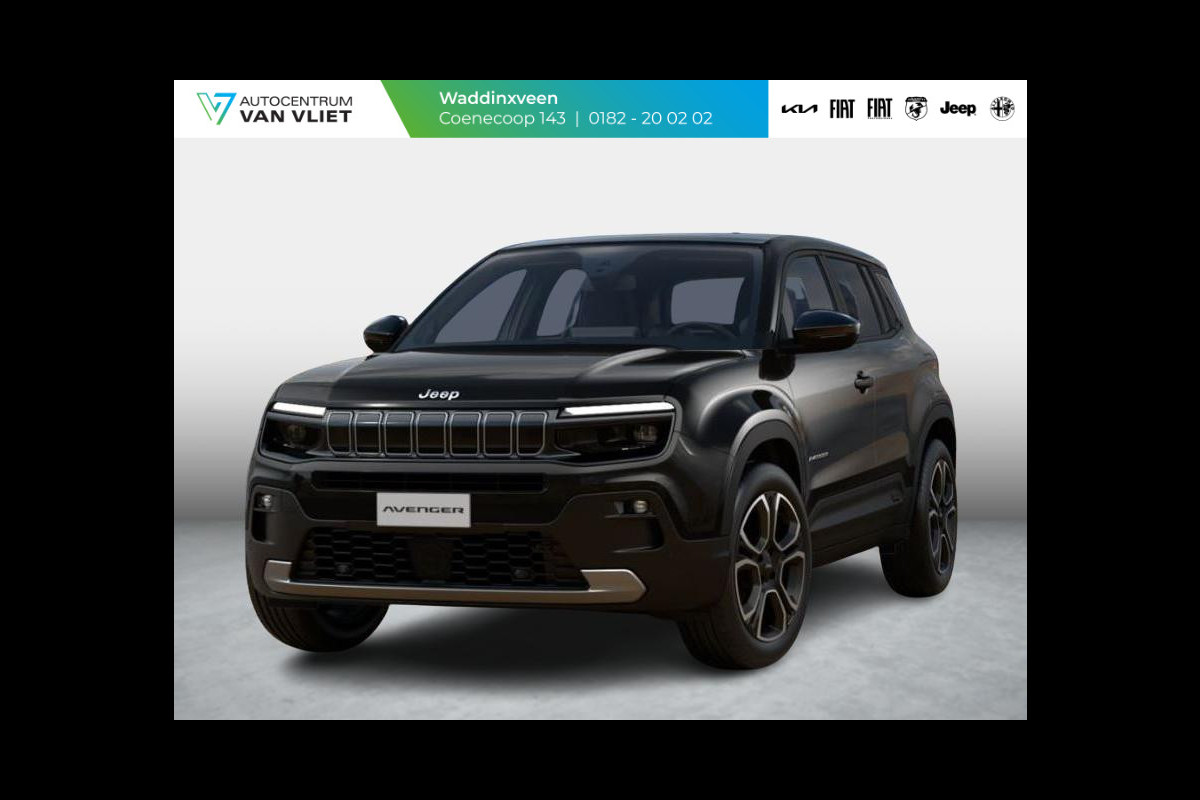 Jeep Avenger 1.2 e-Hybrid Summit | Actieprijs! | Winter Pack | Schuif/Kanteldak | Infotainment &Convenience Pack