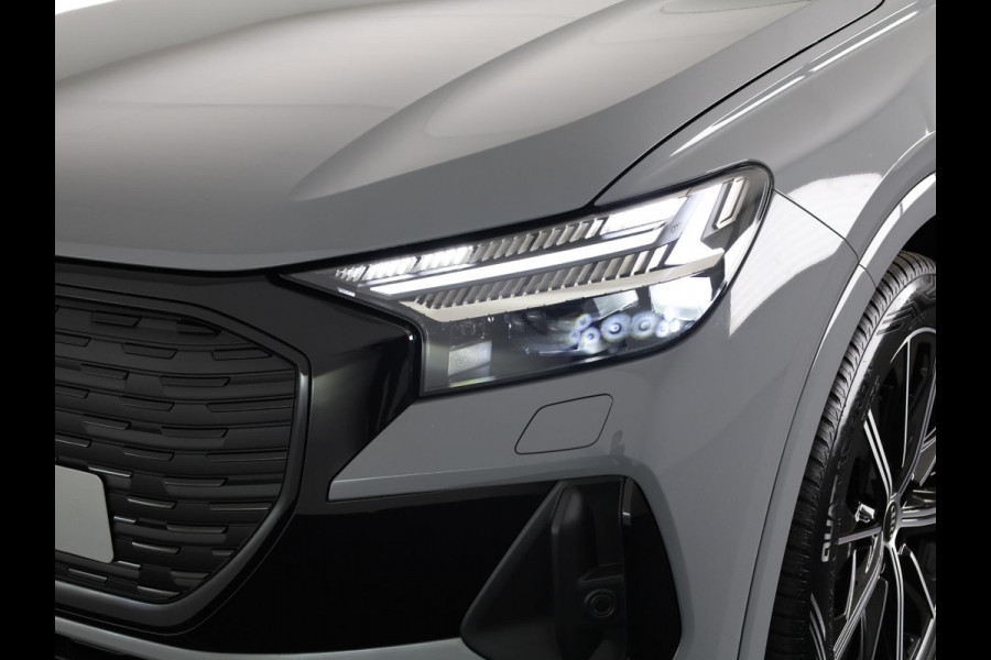 Audi Q4 e-tron 45 S edition Competition e-tron 82 kWh 286 pk | Navigatie | Stoelverwarming | Assistentiepakket plus | Comfortpakket | Ambient lichtpakket | Optiekpakket zwart plus | 20 inch Lichtmetalen velgen