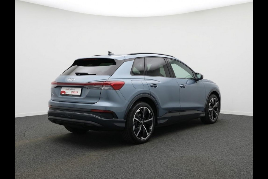 Audi Q4 e-tron 40 Launch edition Advanced Plus 77 kWh 204pk | Panoramadak | Trekhaak | Lederen bekleding | Apple Carplay/Android Auto | Cruise control adaptief | Warmtepomp |