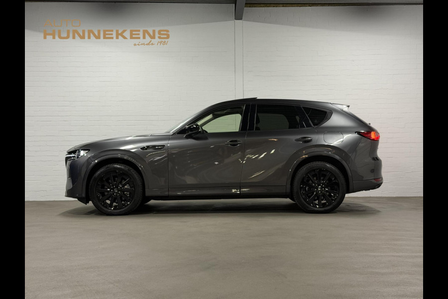 Mazda CX-60 2.5 e-SkyActiv PHEV Homura Trekhaak | Open dak | Adapt. cruise | Stoel-/stuurverwarming | Bose sound | Stoelventilatie | Carplay | 360 graden camera