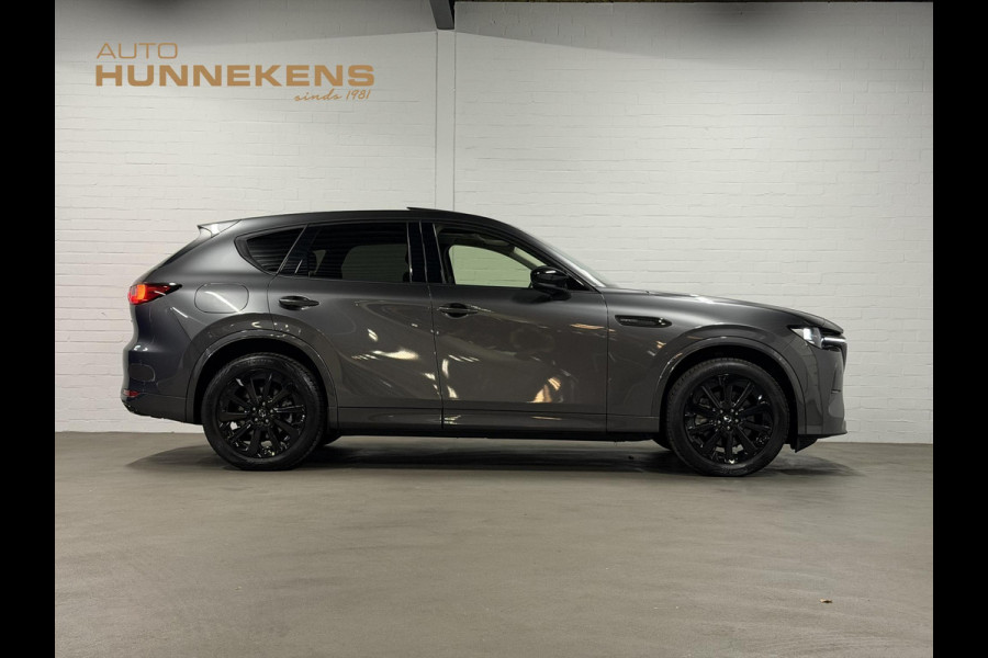Mazda CX-60 2.5 e-SkyActiv PHEV Homura Trekhaak | Open dak | Adapt. cruise | Stoel-/stuurverwarming | Bose sound | Stoelventilatie | Carplay | 360 graden camera