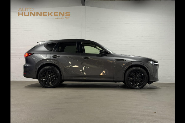 Mazda CX-60 2.5 e-SkyActiv PHEV Homura Trekhaak | Open dak | Adapt. cruise | Stoel-/stuurverwarming | Bose sound | Stoelventilatie | Carplay | 360 graden camera