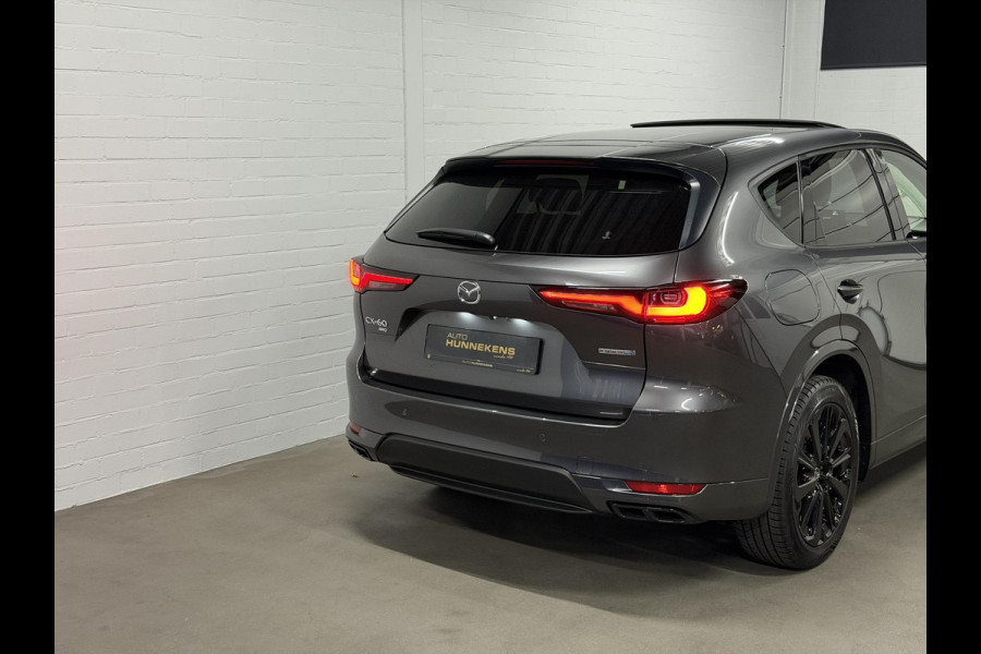 Mazda CX-60 2.5 e-SkyActiv PHEV Homura Trekhaak | Open dak | Adapt. cruise | Stoel-/stuurverwarming | Bose sound | Stoelventilatie | Carplay | 360 graden camera