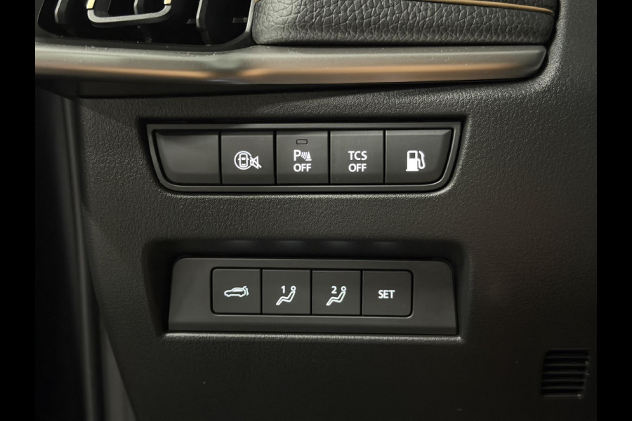 Mazda CX-60 2.5 e-SkyActiv PHEV Homura Trekhaak | Open dak | Adapt. cruise | Stoel-/stuurverwarming | Bose sound | Stoelventilatie | Carplay | 360 graden camera