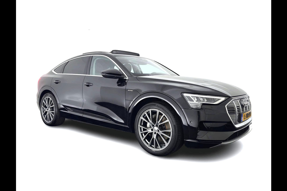 Audi e-tron Sportback 55 Quattro Business Edition Plus 95 kWh [3-Fase-11kW] {SoH-94%} Aut. *HEATPUMP | PANO | LEATHER | ADAPTIVE-CRUISE | MEMORY-PACK | FULL-LED | DIGI-COCKPIT | KEYLESS | CAMERA | PRIVACY-GLASS | HEATED-COMFORTSEATS | DAB+ | 21''ALU*