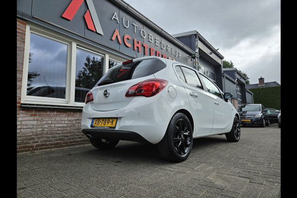 Opel Corsa 1.4 Black Edition Airco! Cruise Control! Navigatie! Leuke/Nette Auto! NAP!
