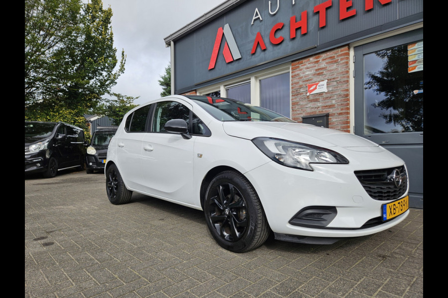 Opel Corsa 1.4 Black Edition Airco! Cruise Control! Navigatie! Leuke/Nette Auto! NAP!