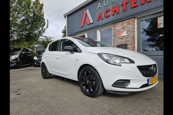 Opel Corsa 1.4 Black Edition Airco! Cruise Control! Navigatie! Leuke/Nette Auto! NAP!