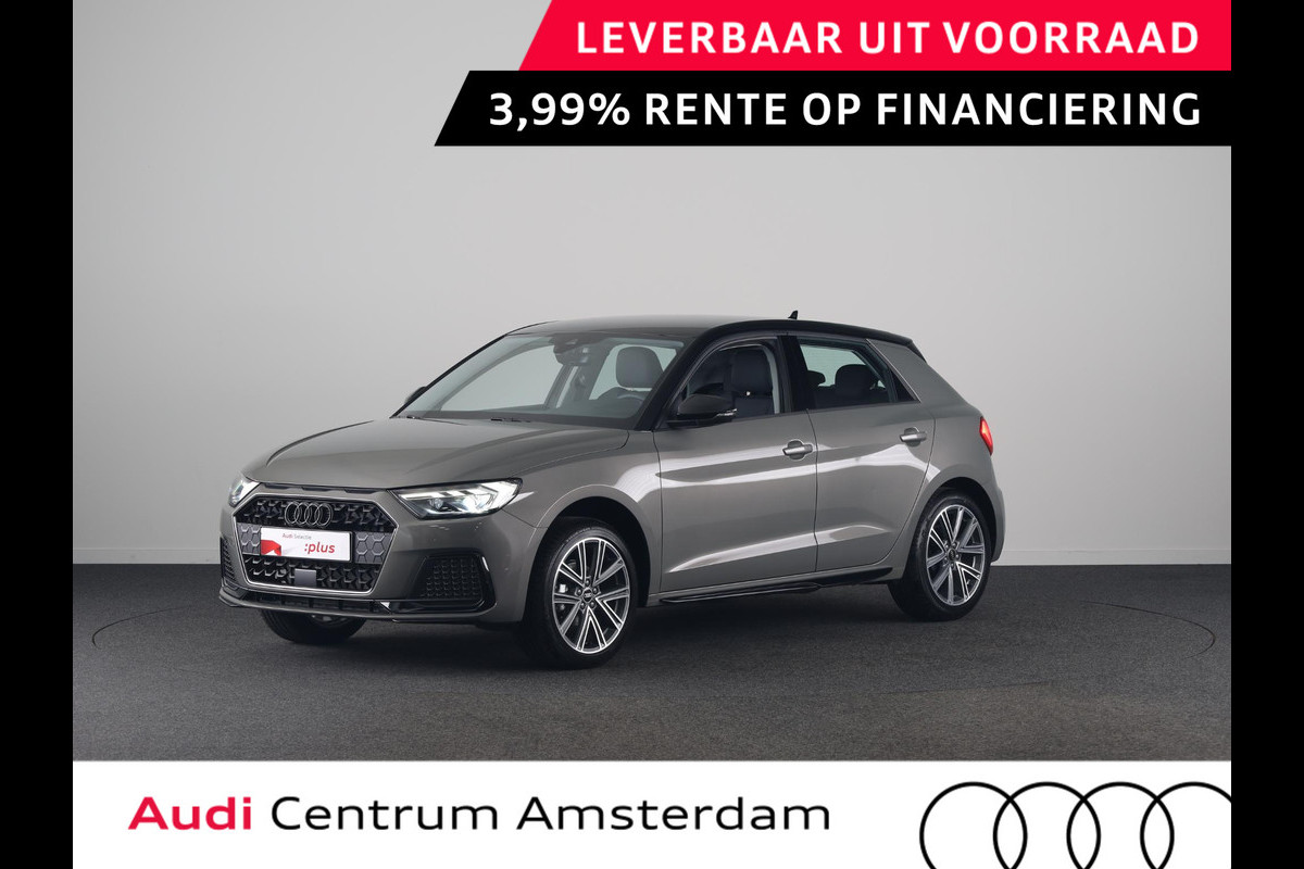 Audi A1 Sportback Advanced edition 25 TFSI 95 pk | LED verlichting voor+ achter | Optiekpakket zwart plus | Sportstoelen voor | Buitenspiegels inklapbaar |