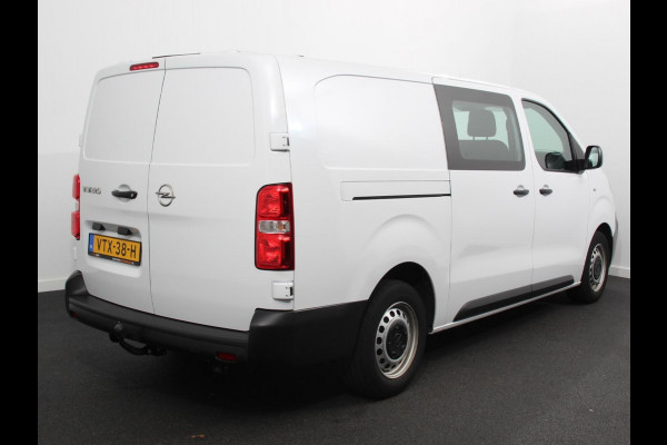 Opel Vivaro 2.0 CDTI Automaat 145 pk L3H1 Dubbele Cabine 6 Persoons Edition Trekhaak Navigatie Apple Carplay Android Auto Airco Bluetooth Betimmering Cruise Control