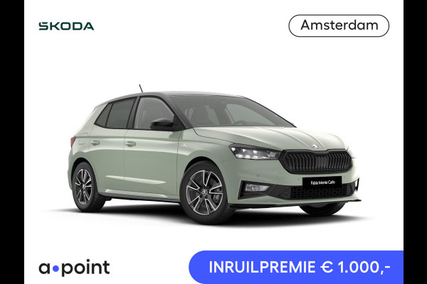 Škoda Fabia 1.0 TSI Monte Carlo 115 pk 7 versn. DSG | Travel Assist Plus | Verwarmbare stoelen voor