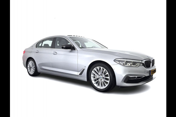 BMW 5 Serie 530e iPerformance High Executive (Plug-in) Aut.*PANO | LEATHER | FULL-LED | TOPVIEW | KEYLESS | HARMAN/KARDON | BLINDSPOT | MEMORY-PACK | HEATED-COMFORTSEATS | DIGI-COCKPIT | AMBIENTLIGHT | NAVI-FULLMAP | 20''ALU*
