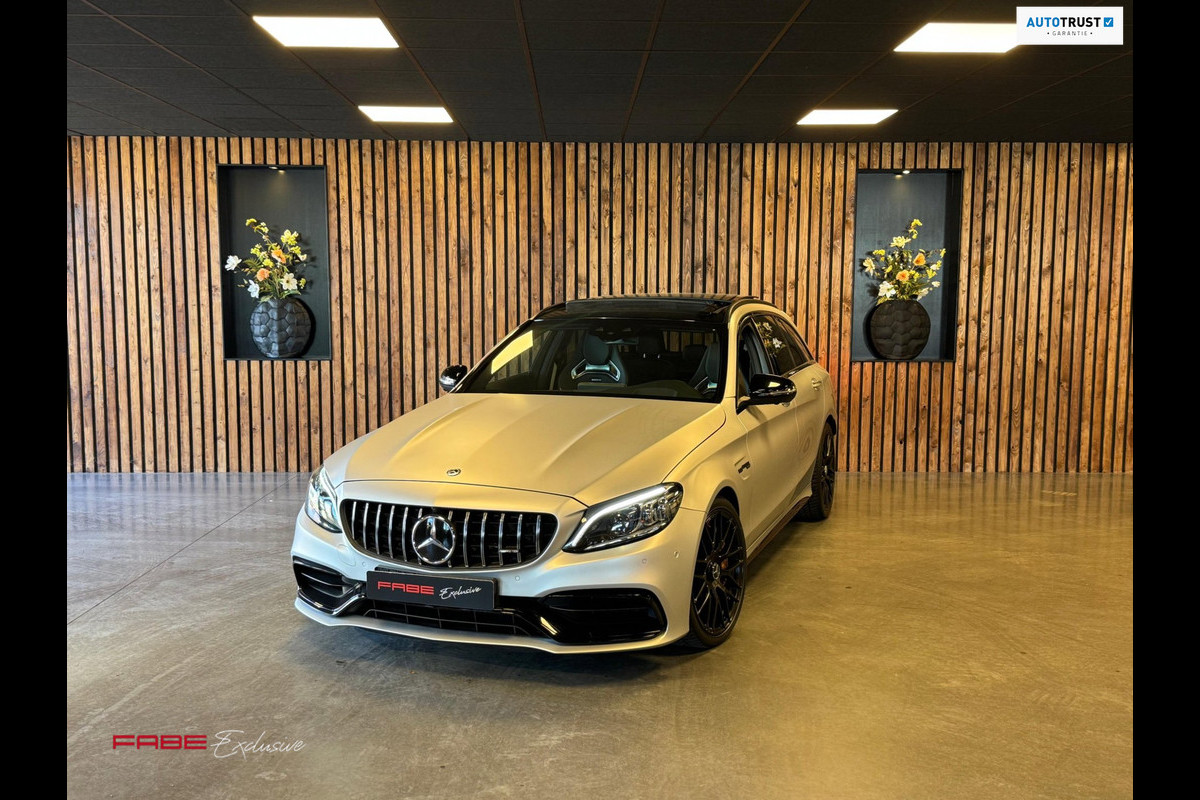 Mercedes-Benz C-Klasse Estate AMG C63 S Keramisch / Kuip / 360 camera / Sfeerverlichting / Memory / Panoramadak