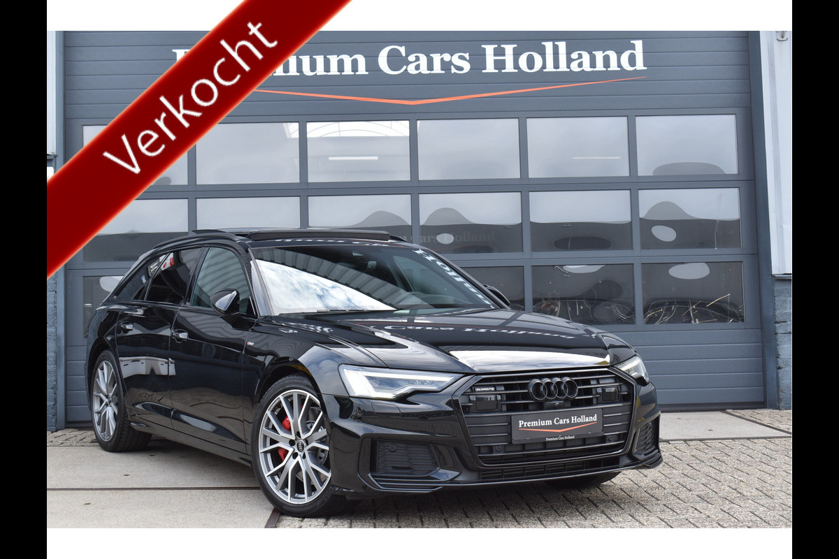 Audi A6 Avant 55 TFSI e Quattro S-Line 367 Pk Competition Pano HUD Leder Soft-Close Trekhaak S6 Uitlaat 20 Inch