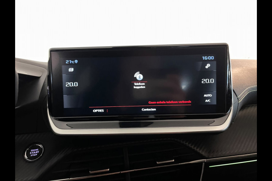 Peugeot 208 1.2 PureTech GT Pack 130PK AUTOMAAT PARELMOER WIT AIRCO CLIMA NAVI CRUISE KEYLESS APPLE CARPLAY PRIVACYGLAS NIEUWSTAAT
