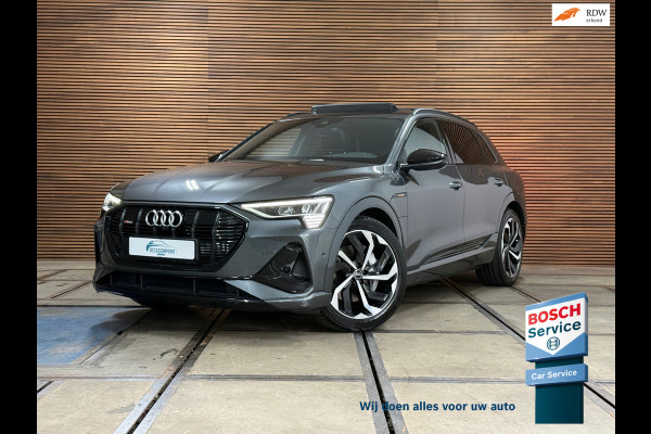 Audi e-tron 55 quattro S-Line Edition 95 kWh | 408PK | Pano | Matrix | B&O | 360 | Ambient+ | Tour Pakket | Luchtvering | MMI+