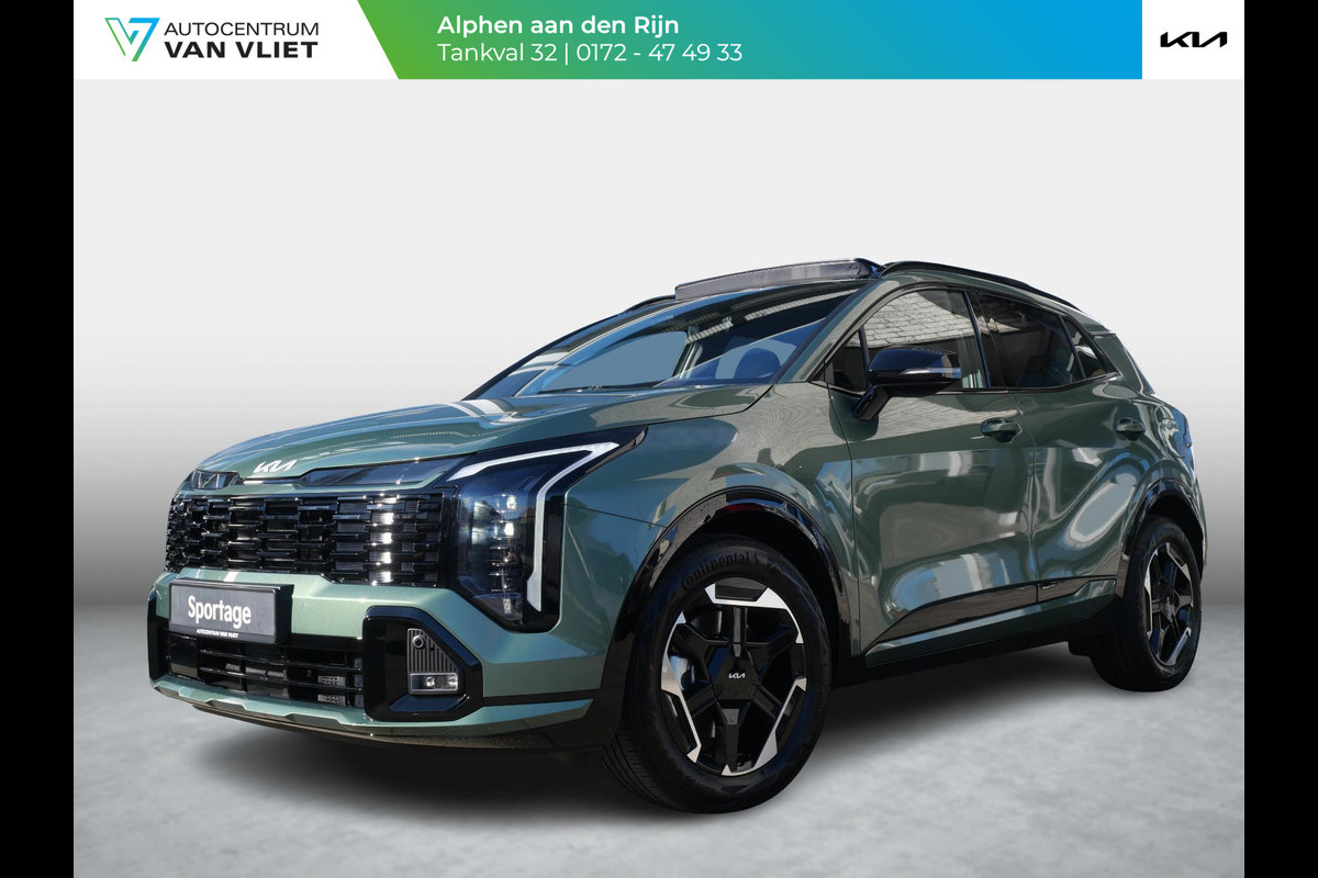 Kia Sportage 1.6 T-GDi Hybrid GT-Line Op Voorraad | Schuifkanteldak | Stoel en stuurverwarming | PDC |