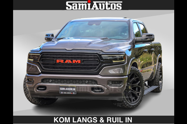Dodge Ram MARGE + INCL BPM | LIMITED RED LINE 5.7 V8 HEMI | VIRTUAL | HUD | BOM EN BOM VOL | LUCHTVERING | 4X4 | CREWCAB DC | 5 PERSOONS BEDRIJFSAUTO | DUBBELE CABINE | LET OP: MARGE BTW VRIJ EN BPM IS BETAALD !