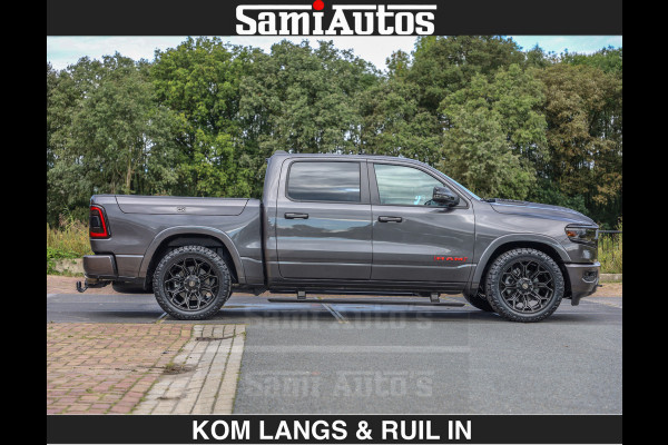 Dodge Ram MARGE + INCL BPM | LIMITED RED LINE 5.7 V8 HEMI | VIRTUAL | HUD | BOM EN BOM VOL | LUCHTVERING | 4X4 | CREWCAB DC | 5 PERSOONS BEDRIJFSAUTO | DUBBELE CABINE | LET OP: MARGE BTW VRIJ EN BPM IS BETAALD !
