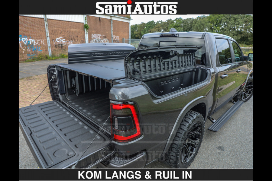 Dodge Ram MARGE + INCL BPM | LIMITED RED LINE 5.7 V8 HEMI | VIRTUAL | HUD | BOM EN BOM VOL | LUCHTVERING | 4X4 | CREWCAB DC | 5 PERSOONS BEDRIJFSAUTO | DUBBELE CABINE | LET OP: MARGE BTW VRIJ EN BPM IS BETAALD !