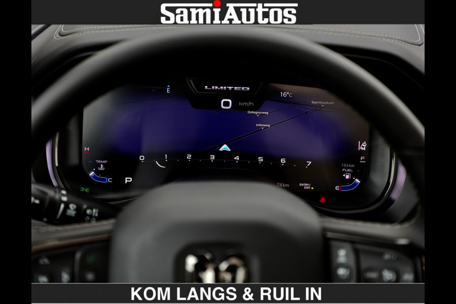 Dodge Ram MARGE + INCL BPM | LIMITED RED LINE 5.7 V8 HEMI | VIRTUAL | HUD | BOM EN BOM VOL | LUCHTVERING | 4X4 | CREWCAB DC | 5 PERSOONS BEDRIJFSAUTO | DUBBELE CABINE | LET OP: MARGE BTW VRIJ EN BPM IS BETAALD !