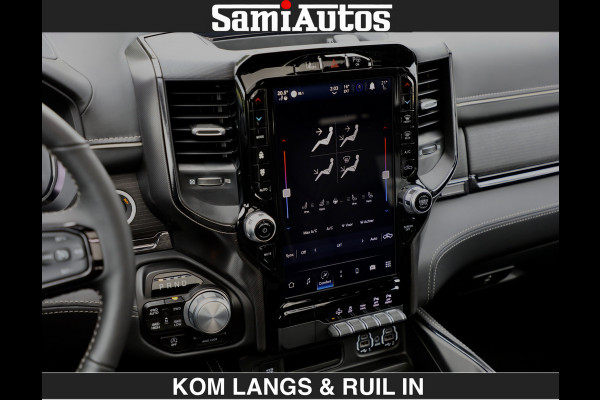 Dodge Ram MARGE + INCL BPM | LIMITED RED LINE 5.7 V8 HEMI | VIRTUAL | HUD | BOM EN BOM VOL | LUCHTVERING | 4X4 | CREWCAB DC | 5 PERSOONS BEDRIJFSAUTO | DUBBELE CABINE | LET OP: MARGE BTW VRIJ EN BPM IS BETAALD !