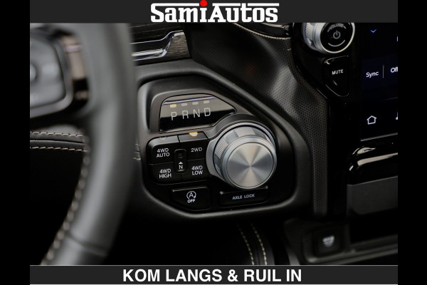 Dodge Ram MARGE + INCL BPM | LIMITED RED LINE 5.7 V8 HEMI | VIRTUAL | HUD | BOM EN BOM VOL | LUCHTVERING | 4X4 | CREWCAB DC | 5 PERSOONS BEDRIJFSAUTO | DUBBELE CABINE | LET OP: MARGE BTW VRIJ EN BPM IS BETAALD !