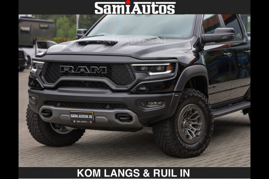 Dodge Ram TRX FINAL EDITION | 6.2 V8 712PK HELLCAT | BOM VOL | CARBON | CREW CAB | GRIJSKENTEKEN | 5 PERSOONS | DC | DUBBELE CABINE |