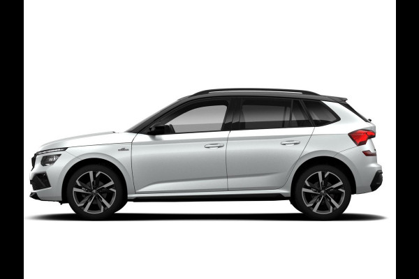 Škoda Kamiq 1.0 TSI Monte Carlo 115 pk 7 verns. DSG | Navigatie Pakket | Travel Assist Plus | Winter Premium & Charging | Velgen: 18" lichtmetalen velgen Ursa Monte Carlo, zwart