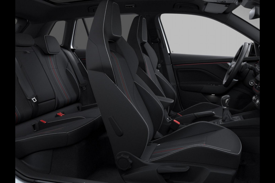 Škoda Kamiq 1.0 TSI Monte Carlo 115 pk 7 verns. DSG | Navigatie Pakket | Travel Assist Plus | Winter Premium & Charging | Velgen: 18" lichtmetalen velgen Ursa Monte Carlo, zwart