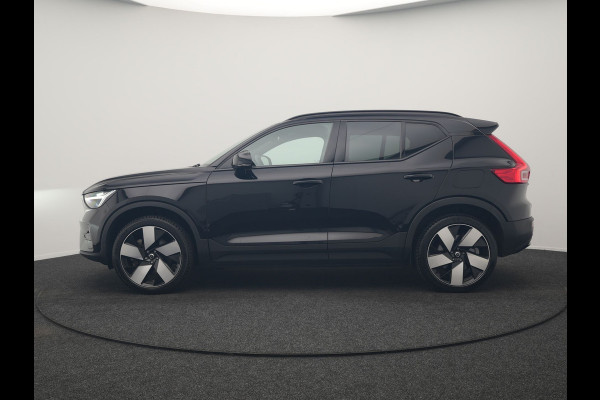 Volvo XC40 Recharge P8 AWD Twin Ultimate 408pk Dealer O.H | Trekhaak Af Fabriek | Adaptive Cruise | Camera | Warmtepomp | Alcantara Sportstoelen Verwarmd | Keyless | Apple Carplay | Pilot Assist | BLIS | Navigatie | Virtual | DAB | 20"L.M |