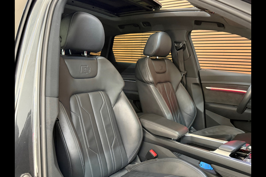 Audi e-tron 55 quattro S-line edition 95 kWh | 408PK | Pano | Trekhaak | 360 | Ambient+ |MMI+ | HuD |Tour Pakket | Luchtvering
