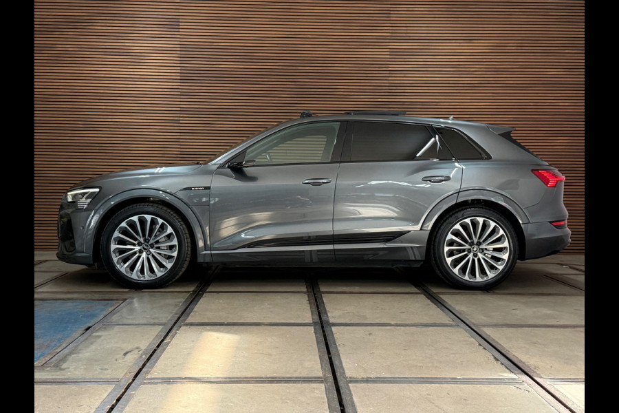 Audi e-tron 55 quattro S-line edition 95 kWh | 408PK | Pano | Trekhaak | 360 | Ambient+ |MMI+ | HuD |Tour Pakket | Luchtvering