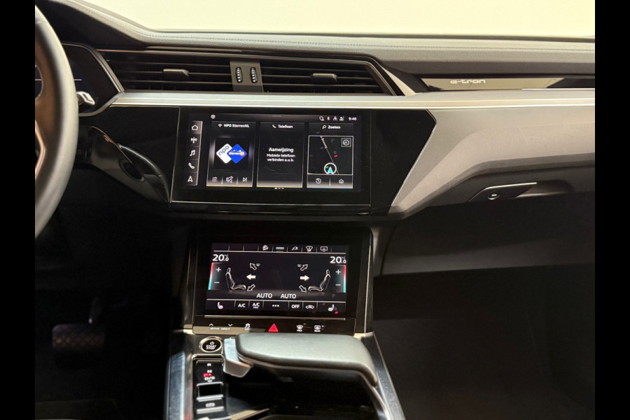 Audi e-tron 55 quattro S-line edition 95 kWh | 408PK | Pano | Trekhaak | 360 | Ambient+ |MMI+ | HuD |Tour Pakket | Luchtvering
