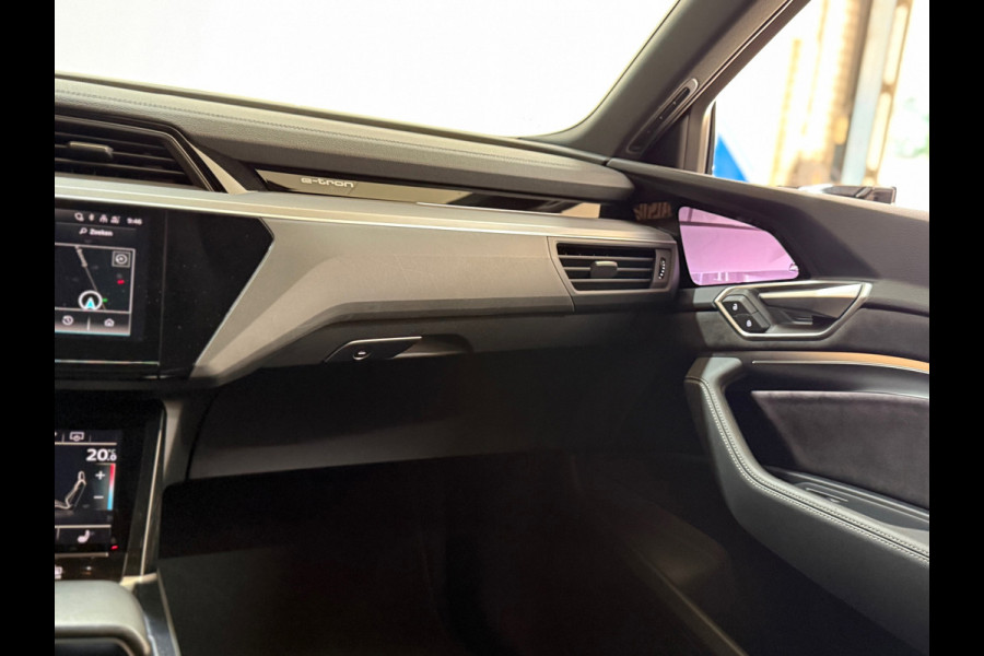 Audi e-tron 55 quattro S-line edition 95 kWh | 408PK | Pano | Trekhaak | 360 | Ambient+ |MMI+ | HuD |Tour Pakket | Luchtvering