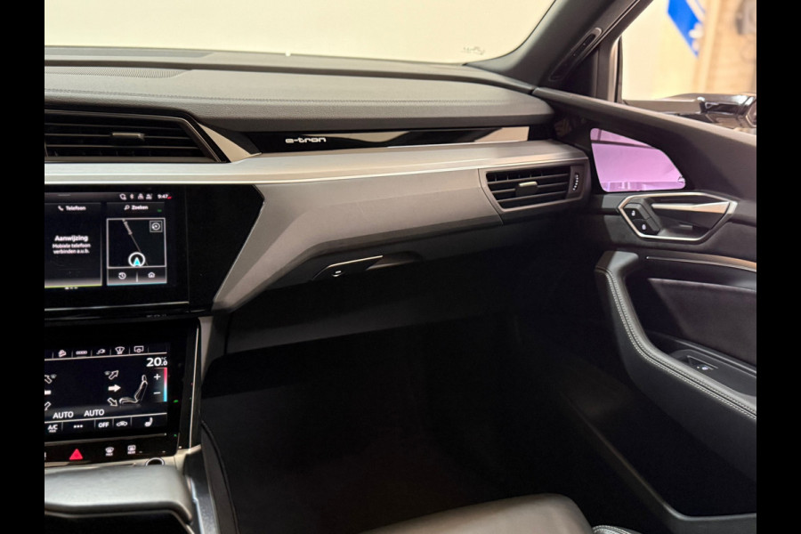 Audi e-tron 55 quattro S-line edition 95 kWh | 408PK | Pano | Trekhaak | 360 | Ambient+ |MMI+ | HuD |Tour Pakket | Luchtvering