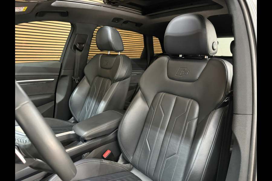 Audi e-tron 55 quattro S-line edition 95 kWh | 408PK | Pano | Trekhaak | 360 | Ambient+ |MMI+ | HuD |Tour Pakket | Luchtvering