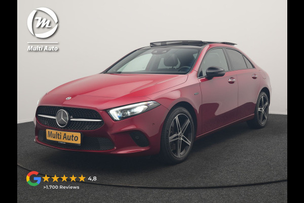Mercedes-Benz A-Klasse 250 e Premium PHEV 218pk Dealer O.H | Trekhaak Af Fabriek | Panodak | Adaptive Cruise | Multibeam LED | Burmester Audio | 360 Camera | Lederen Sportstoelen Massage & Memory | Keyless | Stuur & Stoelverwarming | Apple Carplay |  Navigatie | Virtual | DAB | 18"L.M | Plug In Hybrid |