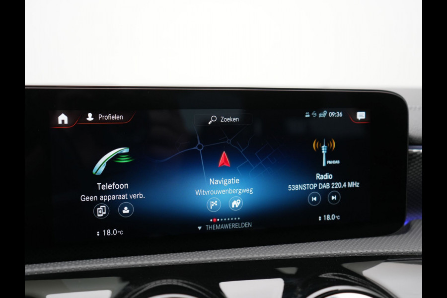 Mercedes-Benz A-Klasse 250 e Premium PHEV 218pk Dealer O.H | Trekhaak Af Fabriek | Panodak | Adaptive Cruise | Multibeam LED | Burmester Audio | 360 Camera | Lederen Sportstoelen Massage & Memory | Keyless | Stuur & Stoelverwarming | Apple Carplay |  Navigatie | Virtual | DAB | 18"L.M | Plug In Hybrid |