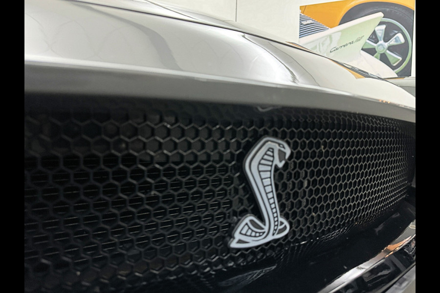 Ford Mustang V8 Shelby GT 500 Replica | 450pk | Brembo | EU Auto | ACC | Stoelventilatie | Ex BPM | Prijs incl. Bpm 53850,= | 10-traps Automaat | RVS Sportuitlaat | Fighter Jet Grey |