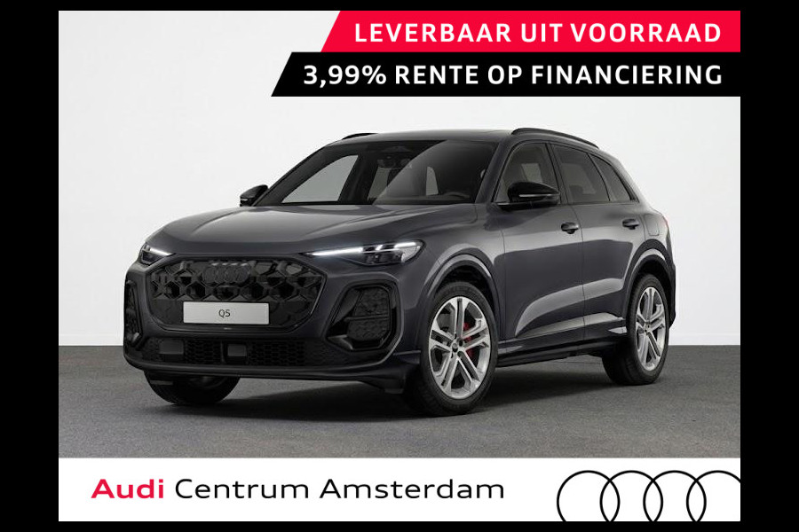 Audi Q5 S edition e-hybrid 299 pk | Adaptieve luchtvering | Geheugen bestuurdersstoel | Panorama-glasdak | Techniekpakket plus |